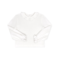 Bella Blouse Long Sleeve - Park White