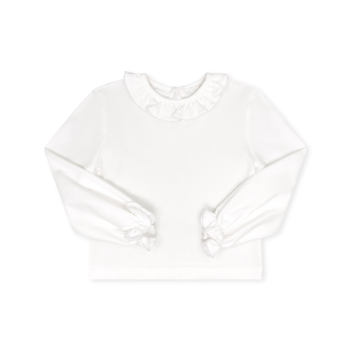 Bella Blouse Long Sleeve - Park White