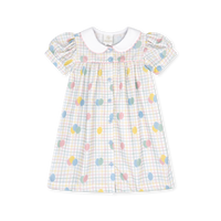 Breccan Dress - Party Time Balloon Plaid