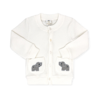 Burrow Button Down - Wells White, Elephant