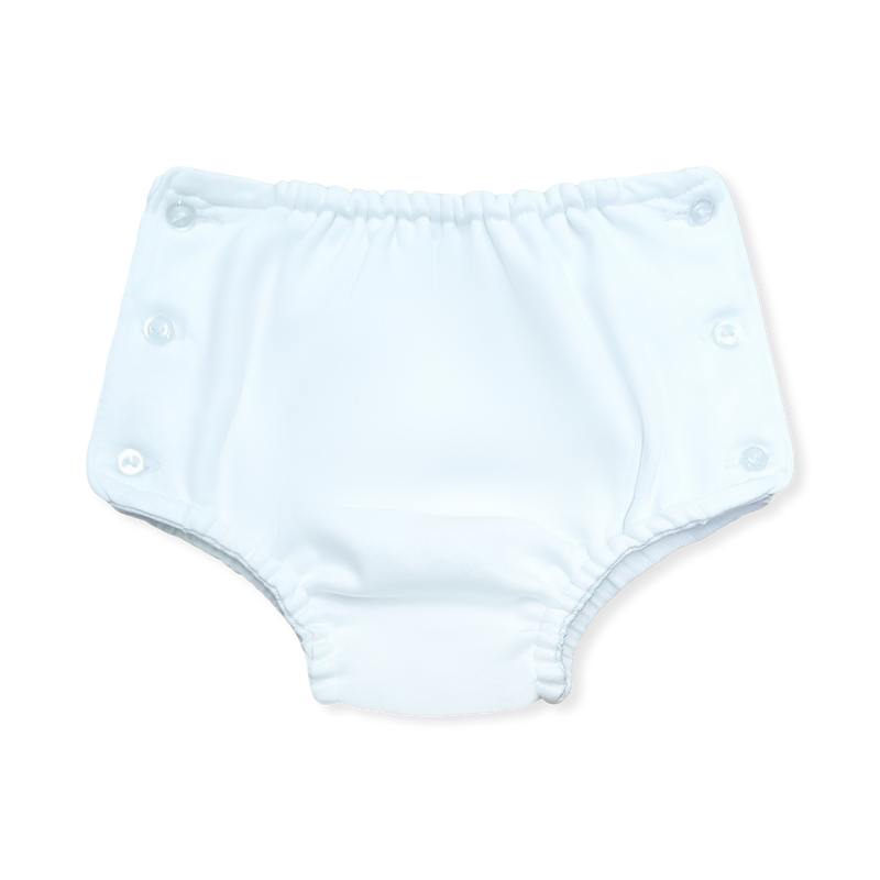 Darling Diaper Cover - Park White