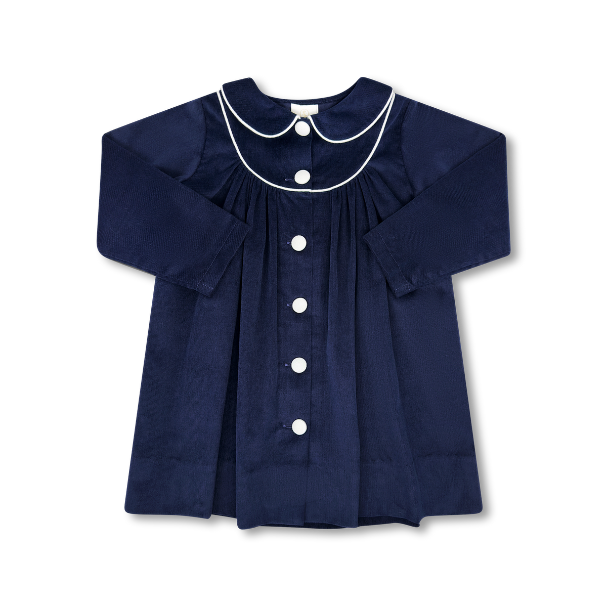 Collette Coat - High Point Navy Cord Cord