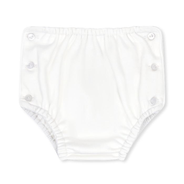 Darling Diaper Cover - Park White