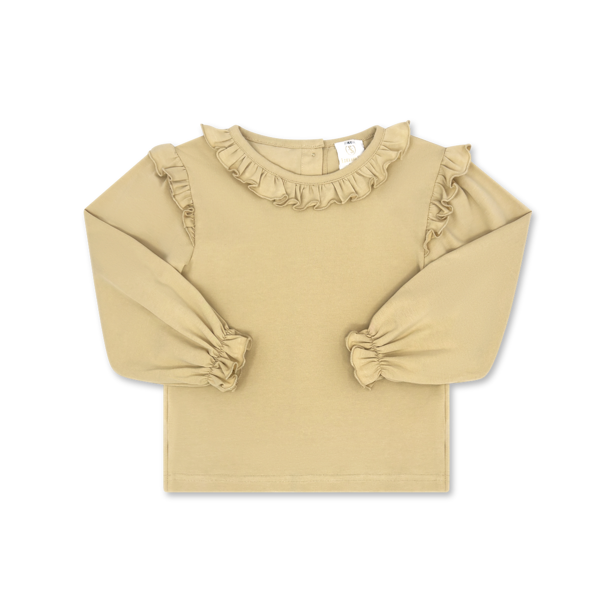 Evelyn Blouse Long Sleeve - Kennedy Khaki