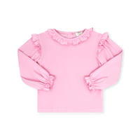 Evelyn Blouse Long Sleeve - Pembroke Pink