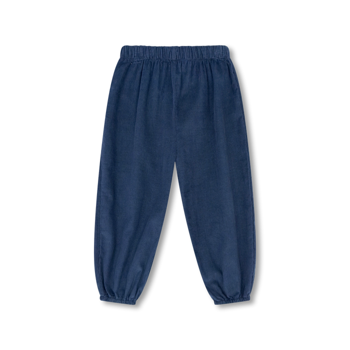 Garret Gathered Pant - Princeton Navy