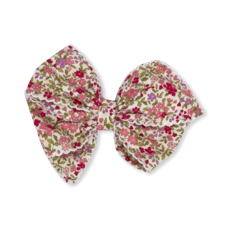 Hallie Hair Bow - Autumn Meadow Floral