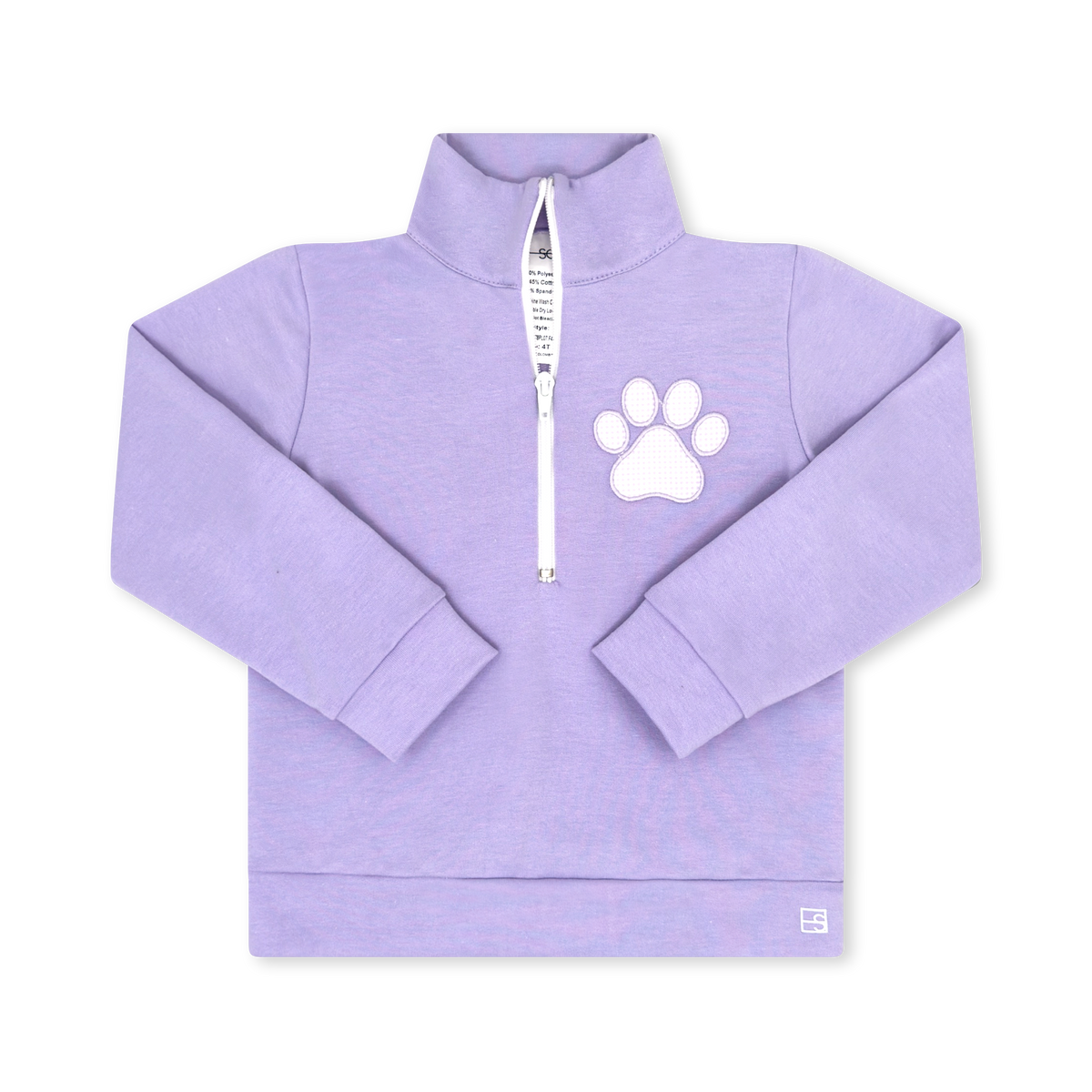 Hayden Half Zip - Petal Purple, Paw