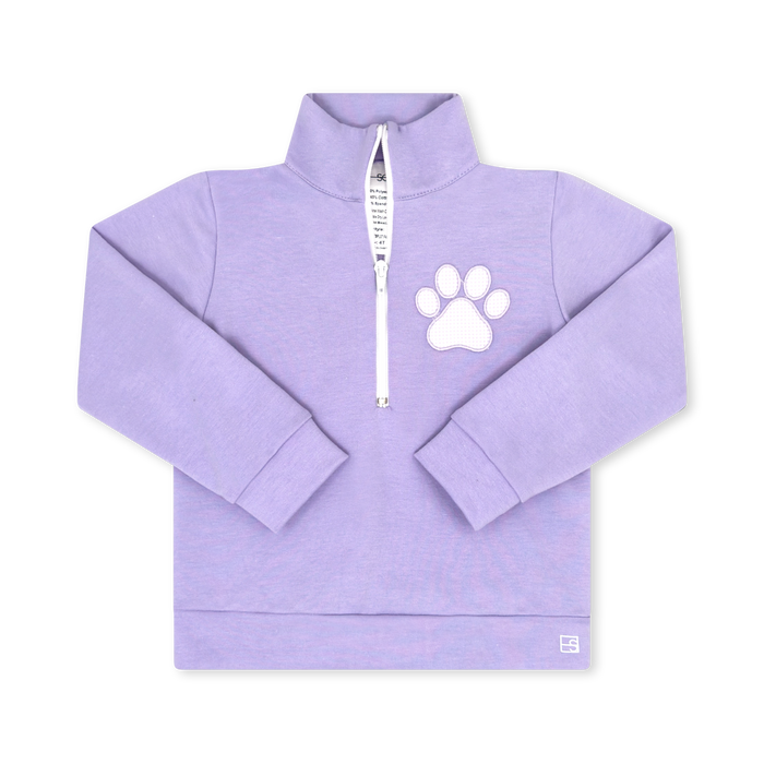 Hayden Half Zip - Petal Purple, Paw