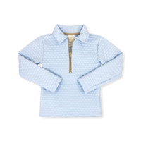 Henry Half Zip - Windy Blue Quilted