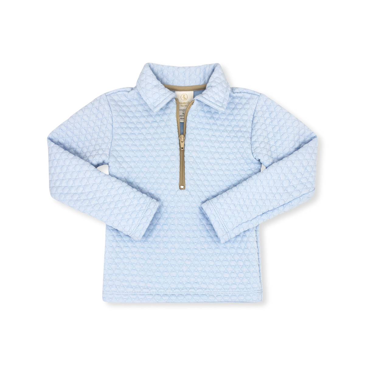 Henry Half Zip - Windy Blue Quilted