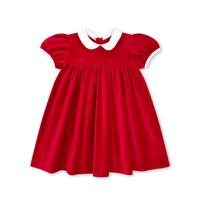 Memory Making Dress - Ruby Red Velvet