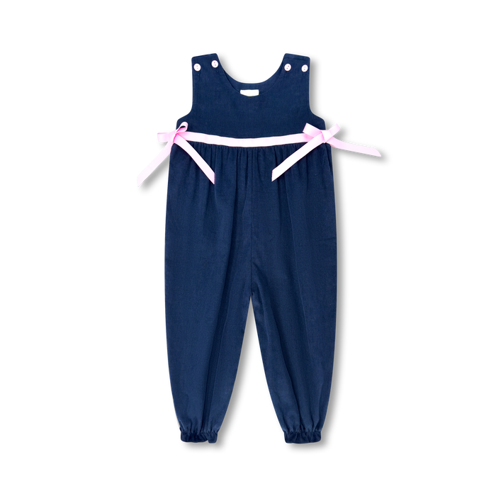 Blair Romper - Princeton Navy