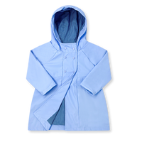 Rainy Day Raincoat - Singing in the Rain Blue, Royal Minigingham