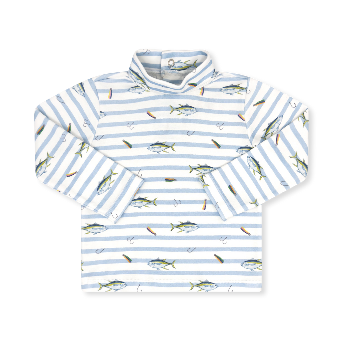 Tiny Tot Turtleneck - Fish Tales