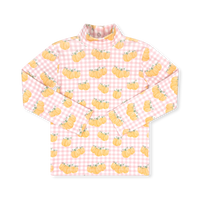 Tiny Tot Turtleneck - Little Pumpkin, Pink