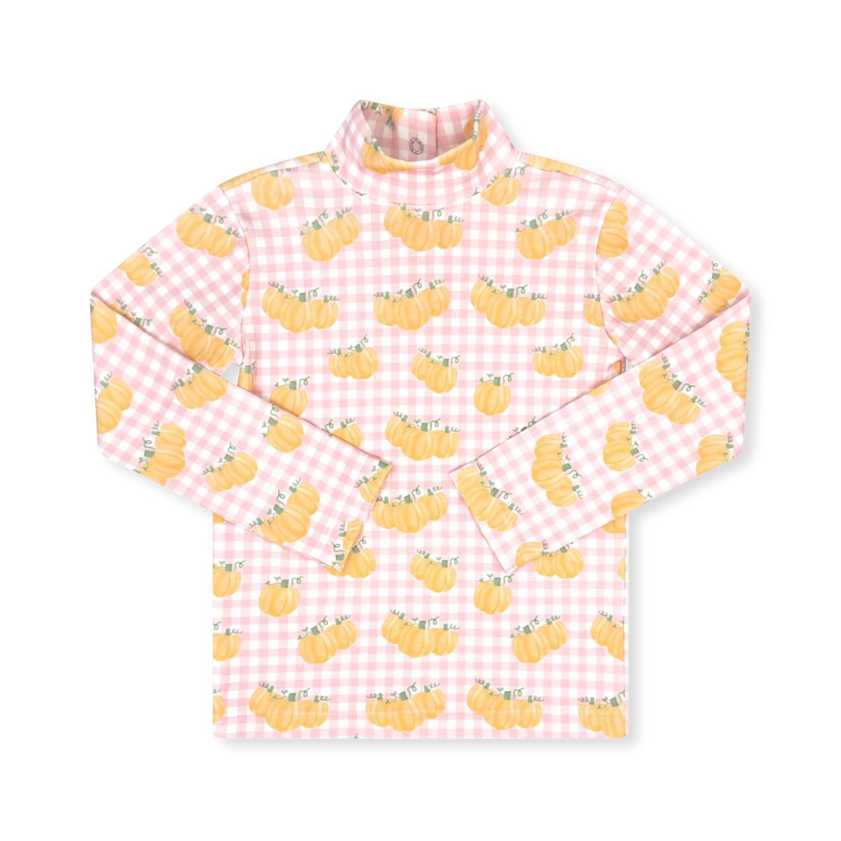 Tiny Tot Turtleneck - Little Pumpkin, Pink