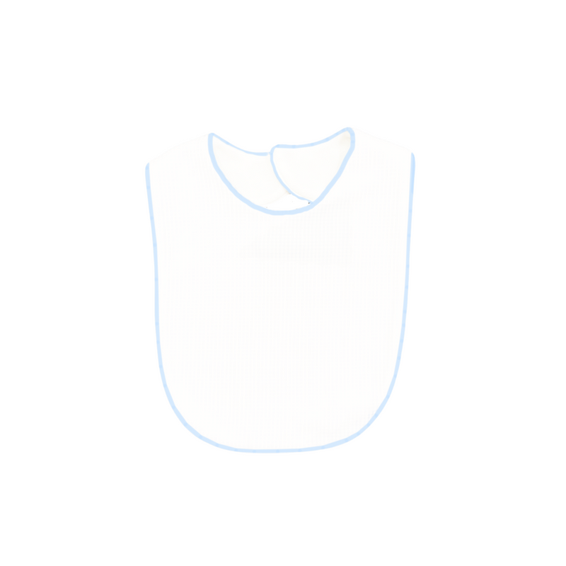 Heirloom Bib - Park White, Park Blue