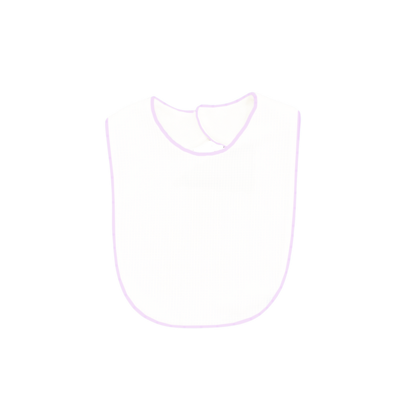 Heirloom Bib - Park White, Park Pink.