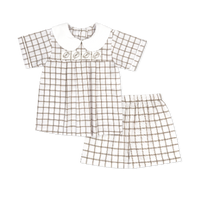 Noah Ribbon Short Set - King Street Windowpane