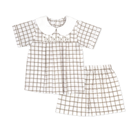 Noah Ribbon Short Set - King Street Windowpane