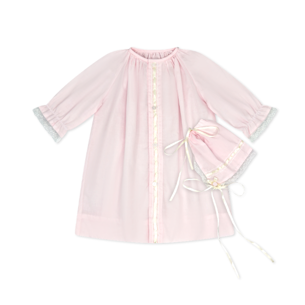 Original Daygown Set - Blessings Pink, Ecru