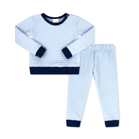 Quilted Sweatsuit - Windy Blue Quilted, Northshore Navy Quilted