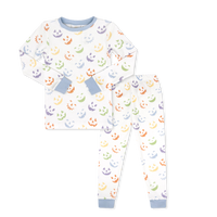 Sweet Pea PJ Set - Peek-a-BOO, Park Blue