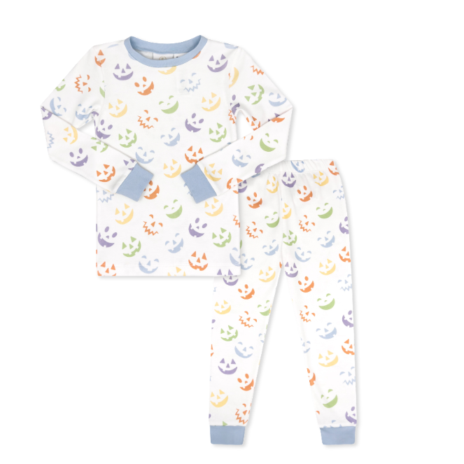 Sweet Pea PJ Set - Peek-a-BOO, Park Blue