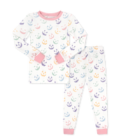 Sweet Pea PJ Set - Peek-a-BOO, Park Pink