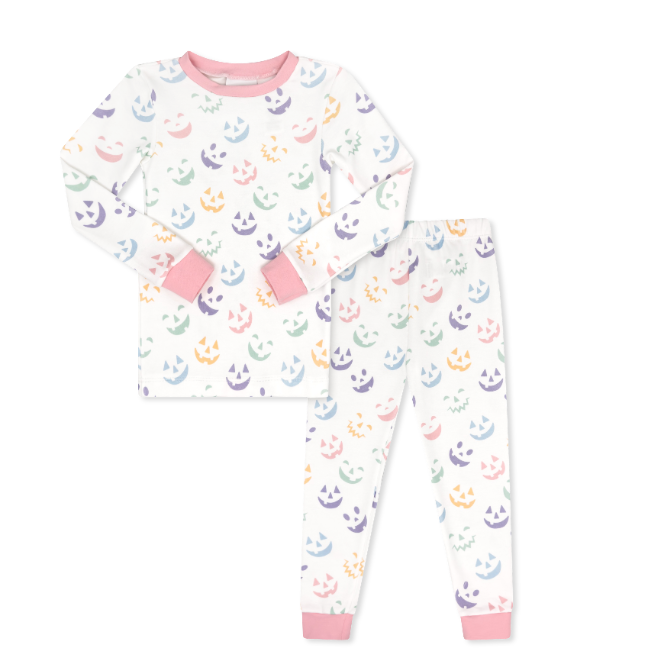 Sweet Pea PJ Set - Peek-a-BOO, Park Pink