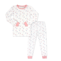 Sweet Pea PJ Set - The Two Step, Park Pink