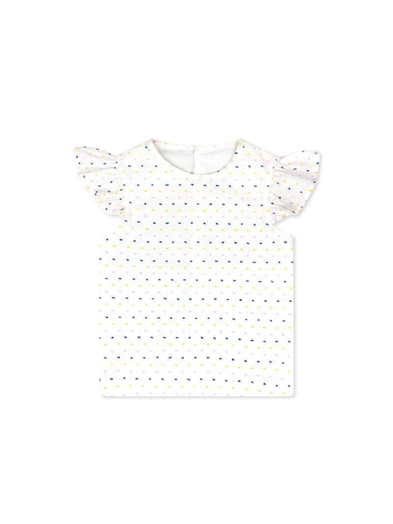 Angel Blouse - Celebration Swiss Dot