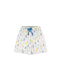 Barnes Bathing Suit - Seahaven Sailboat, Boston Blue