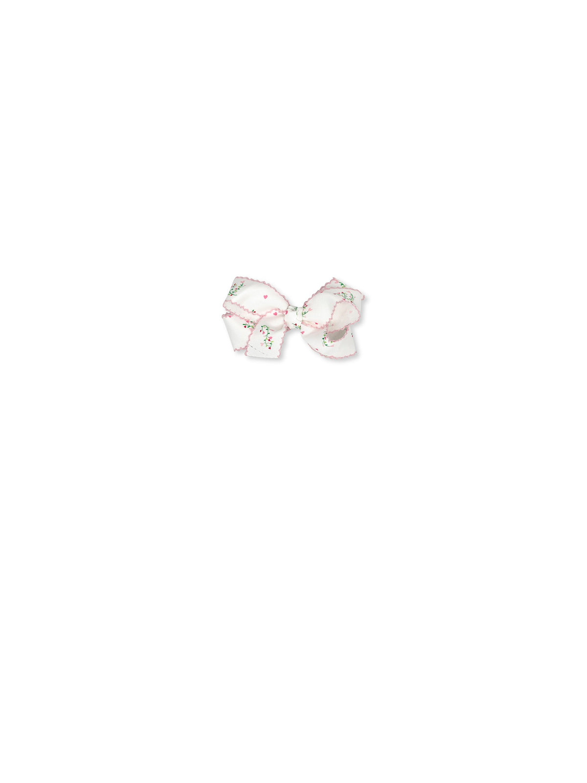 Hallie Hair Bow - Love You Bunches, Peony Pink