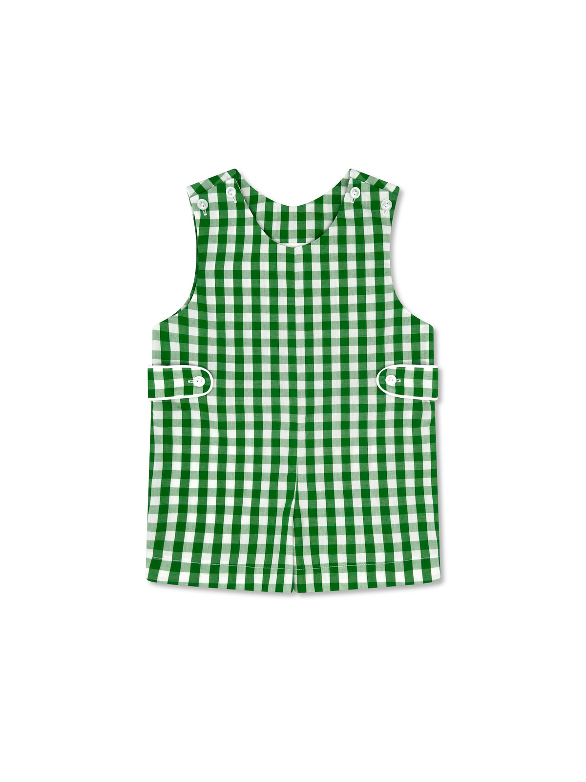 Jefferson Jon Jon - Augusta Green Gingham