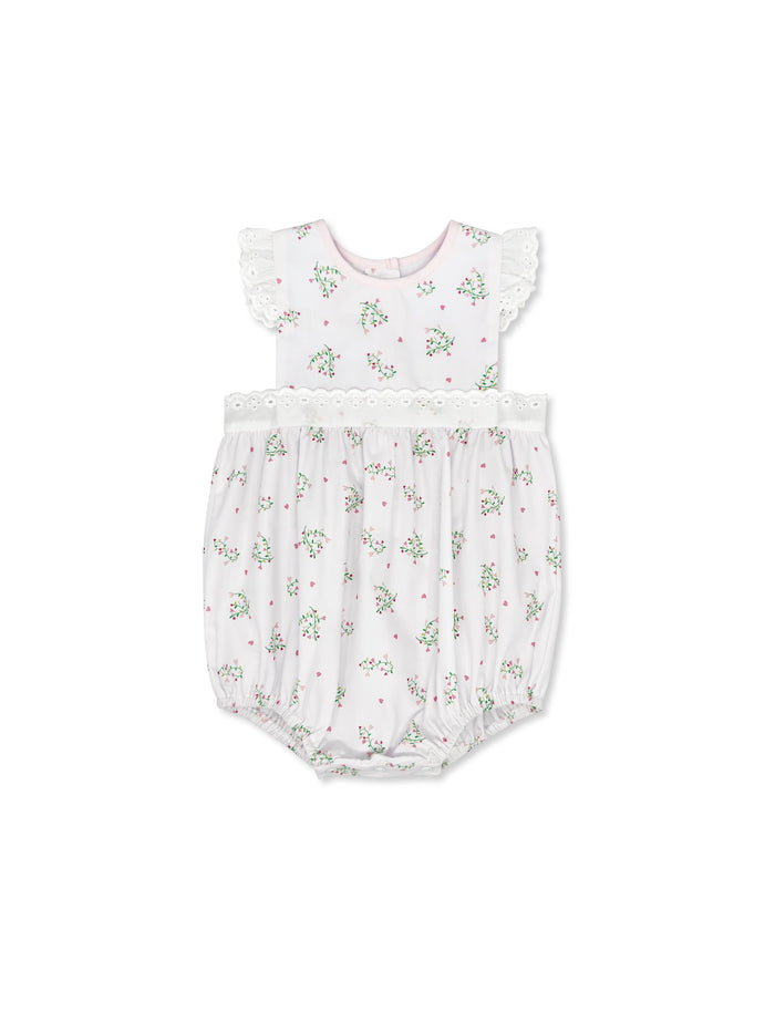 Pinafore Bubble - Love You Bunches, Peony Pink