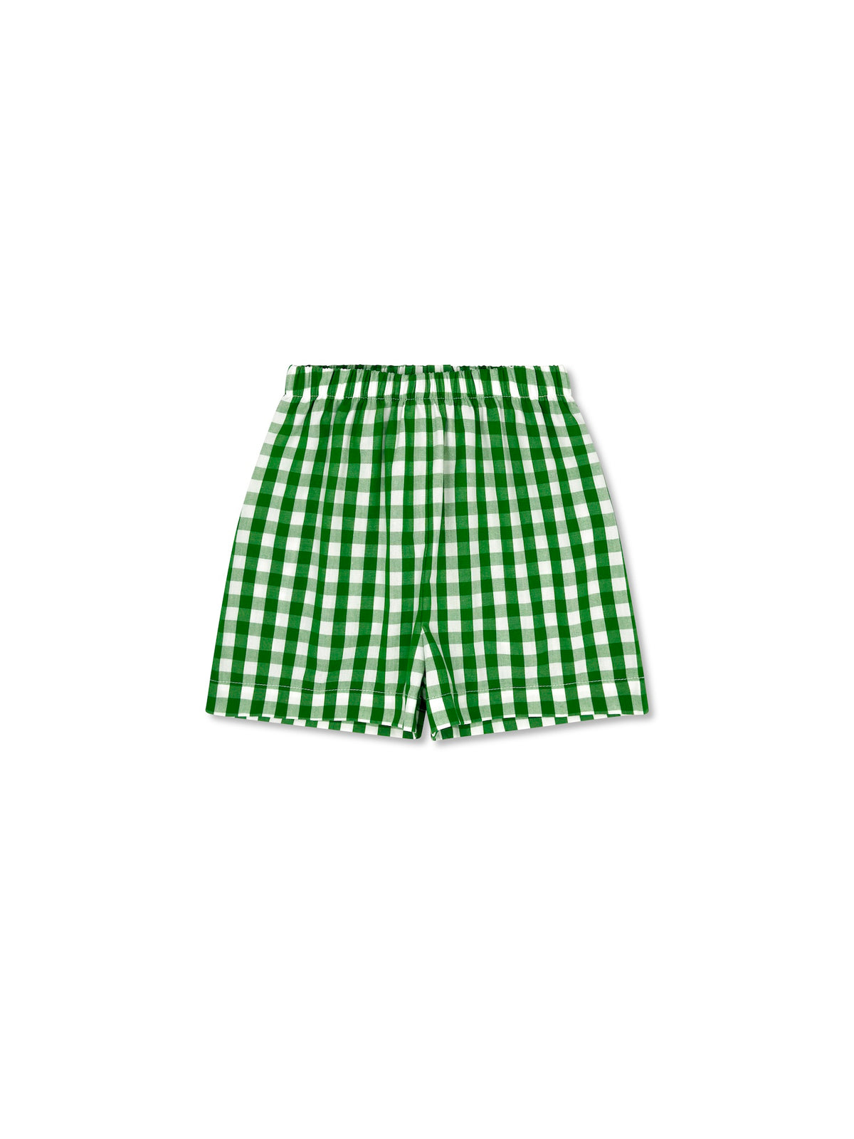 Stewart Short - Augusta Green Gingham