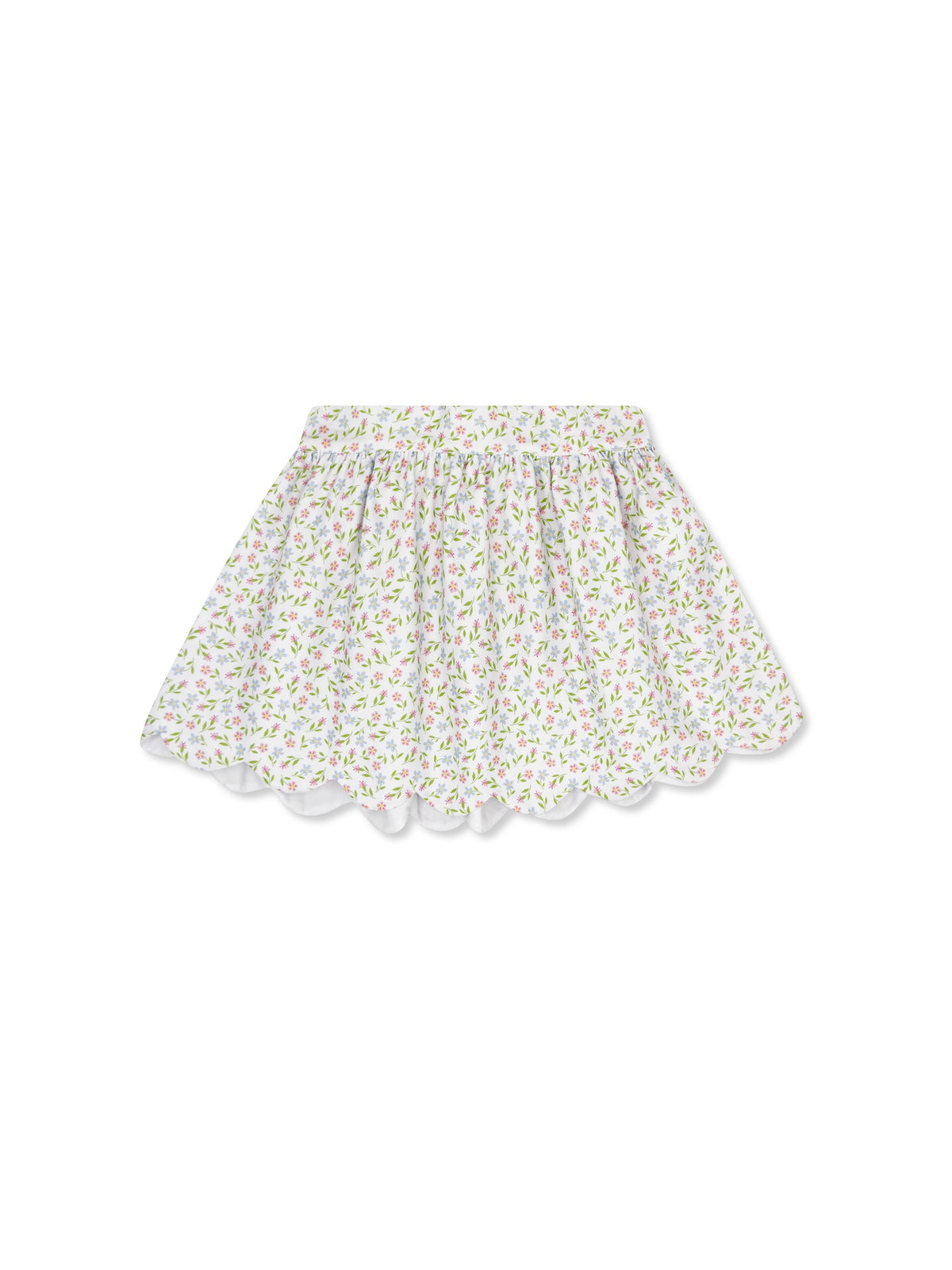 Susie Scallop Skirt - Fairhope Floral