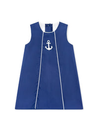 Amelia Dress - Avenue Navy, Anchor