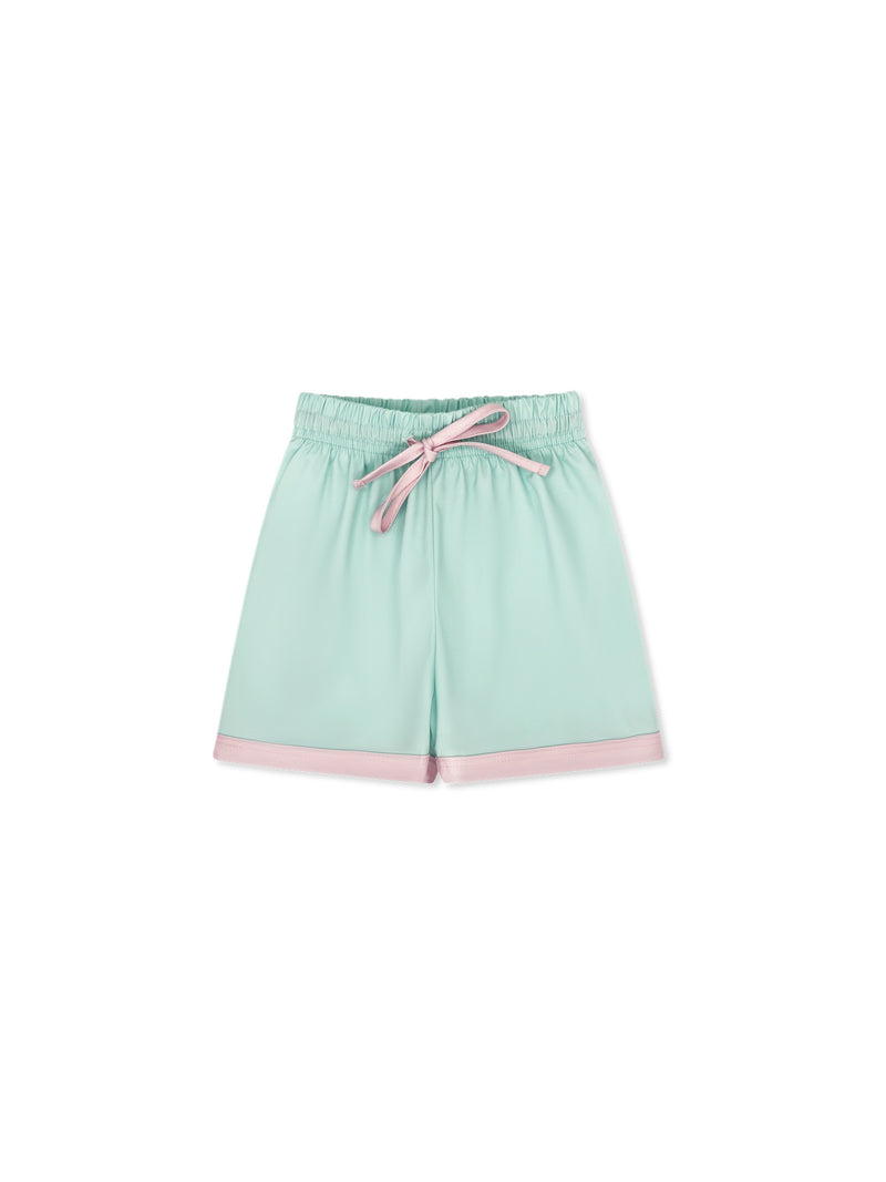 Barnes Bathing Suit - Medly Mint, Poolside Pink