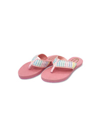 Flip Flop - Poolside Pink, Petunia Pinstripe