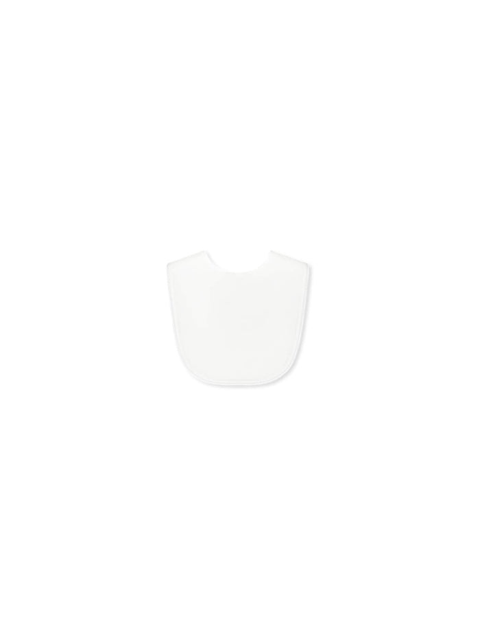 Heirloom Bib - Blessings White, Blue