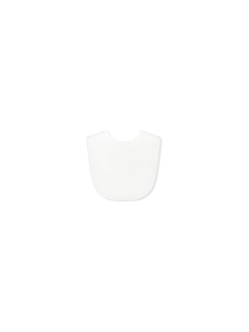 Heirloom Bib - Blessings White, Blue