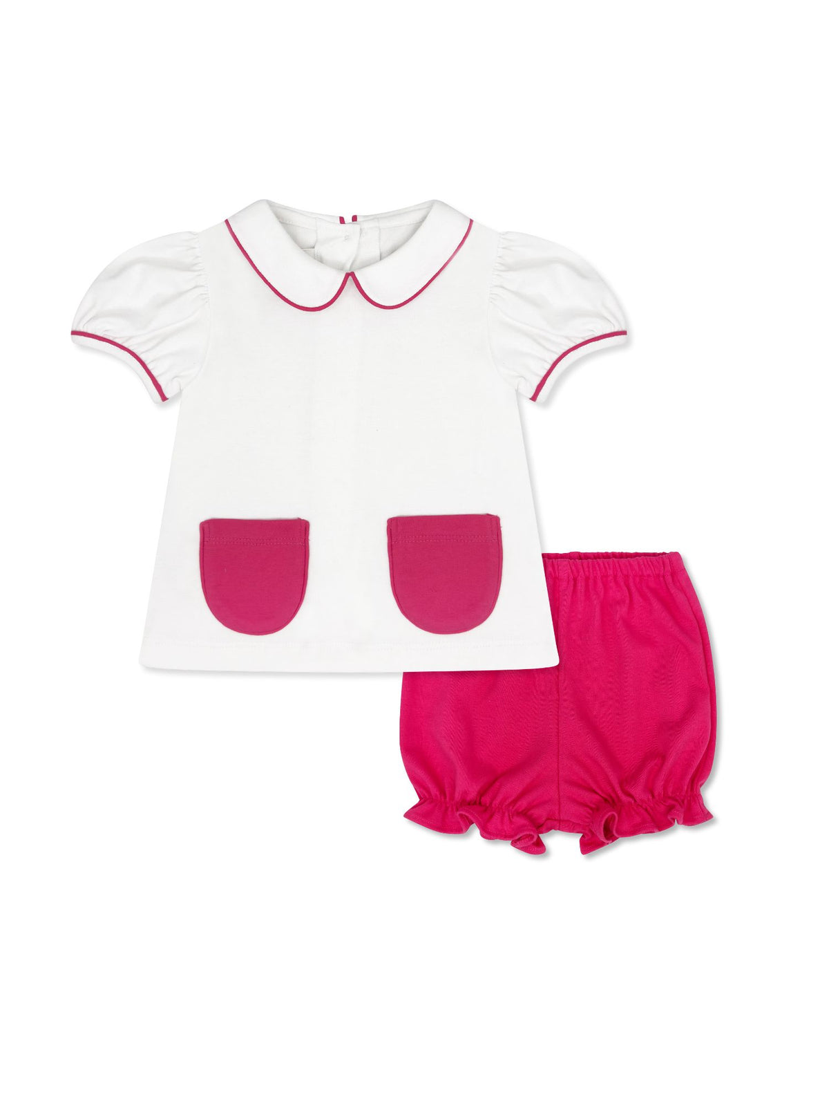 Blessings Bloomer Set - Legacy White, Hilton Head Hot Pink