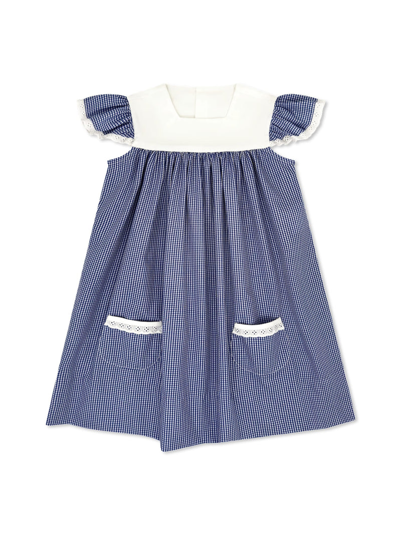 Sadie Dress - Royal Minigingham (SS25)