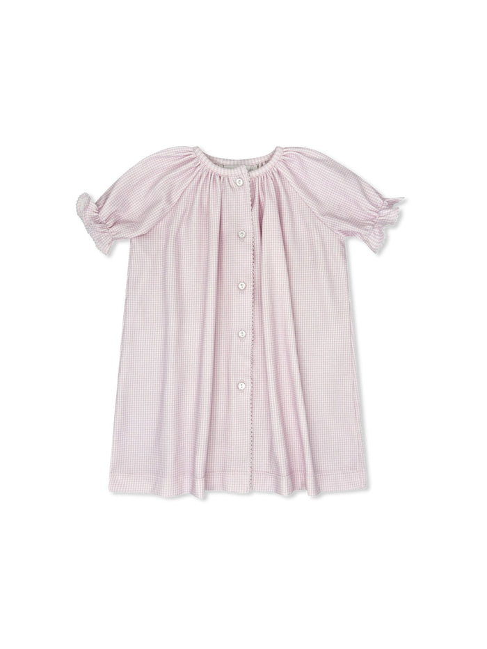 Vintage Daygown - Baby Pink Minigingham