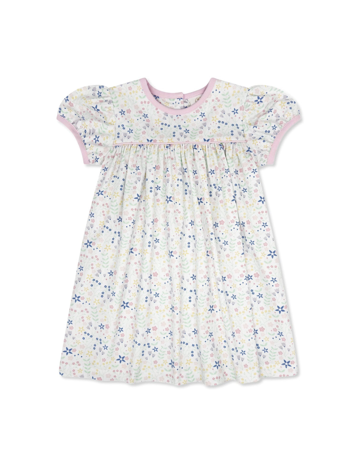 Mother May I Dress - Playful Petunia Floral, Paradise Pink