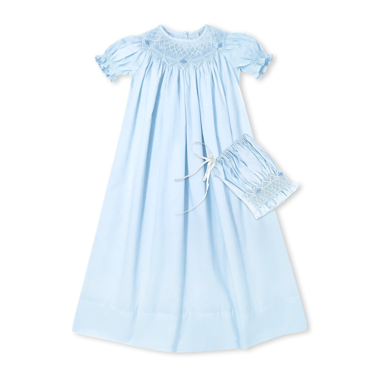 Rosebud Daygown Set - Blessings Blue