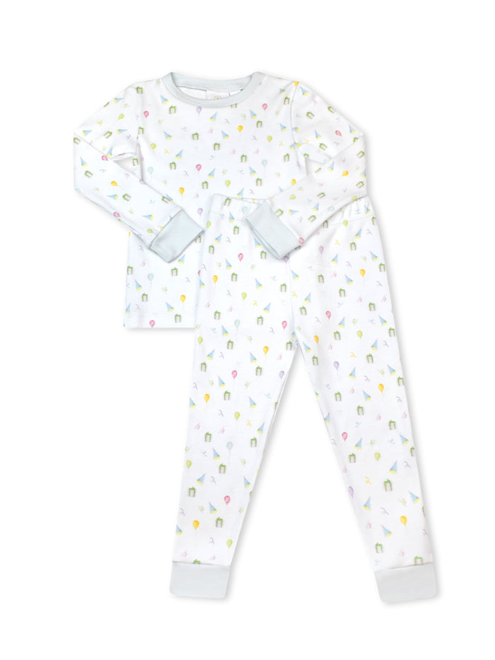 Sweet Pea PJ Set - Blue Party (SS25)